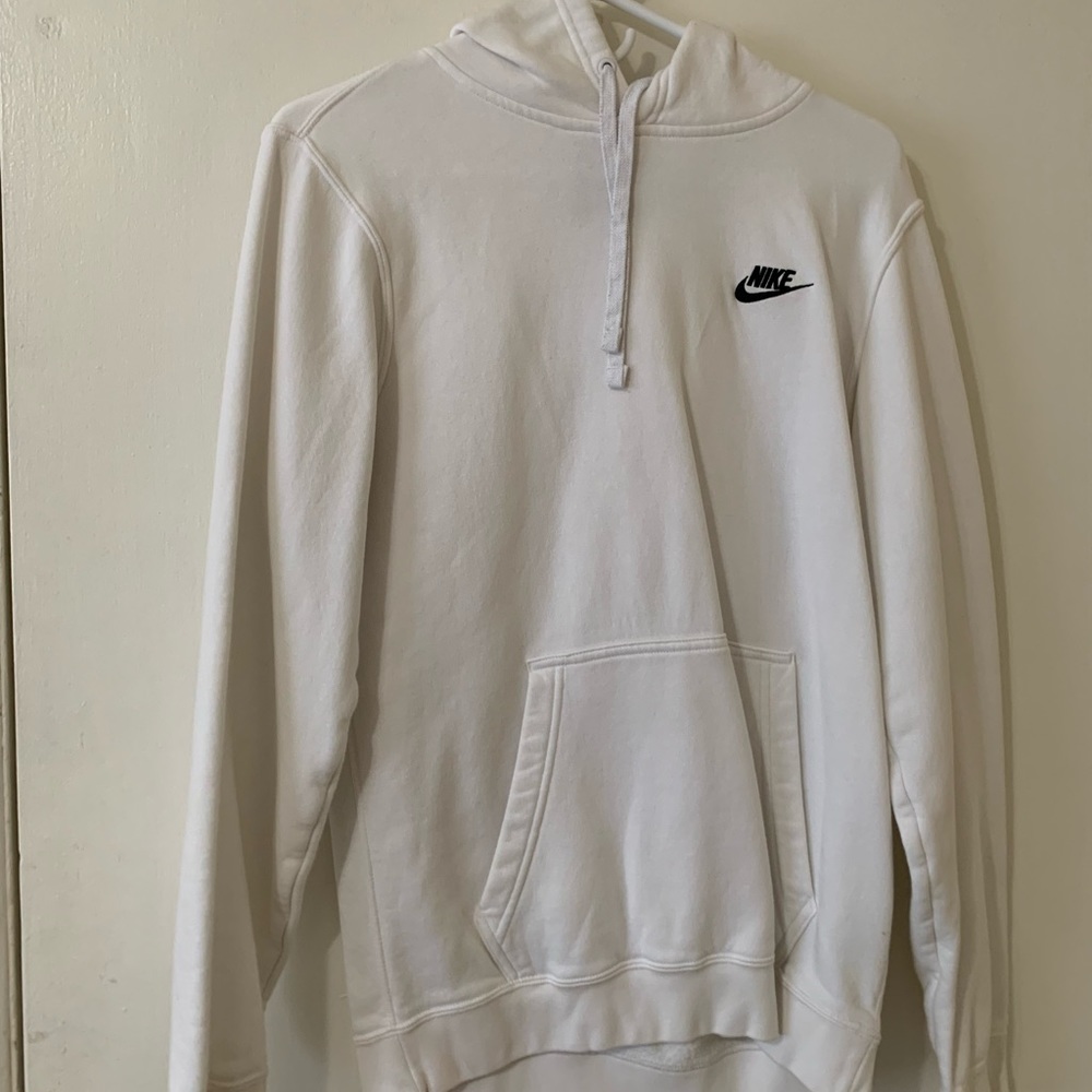 Nike white sweatshirt
